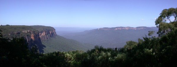 Wentworth Falls Lookout (panorama)